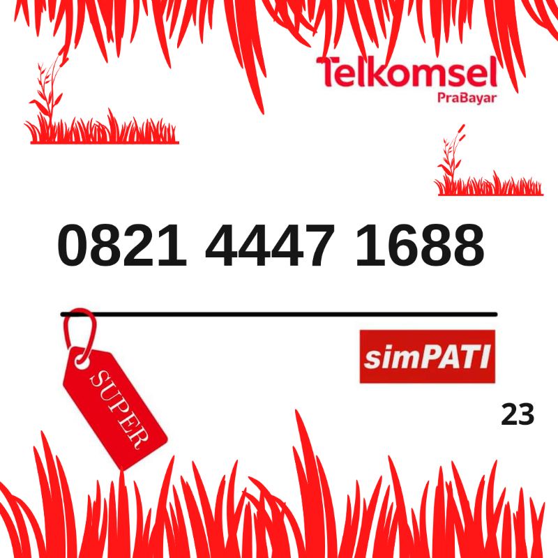 Nomer Cantik Simpati Seri 1688 Telkomsel