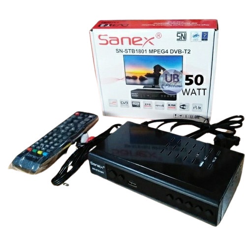 Sanex DVB T2 STB Digital Full HD SN-STB1801 Antena Digital Murah