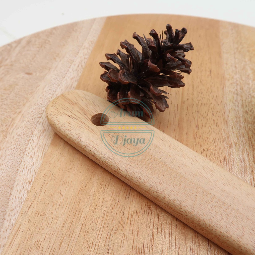 Spatula Kayu Lubang / Sotel Kayu Besar Lubang/ Spatula Lubang Wooden Spatula