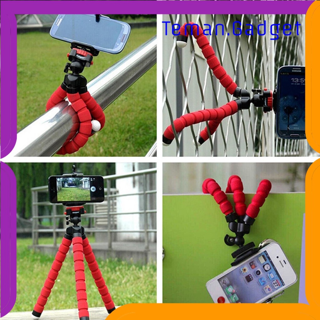 TG - KMR COOLJIER Mini Tripod Octopus for Action Camera Smartphone - XTK75