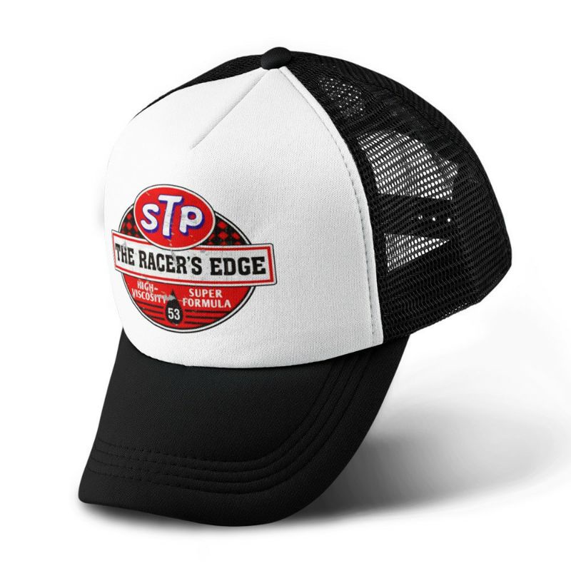 Aerodistro - Topi Trucker/Topi Jaring STP Oli/Topi Snapback STP Oli