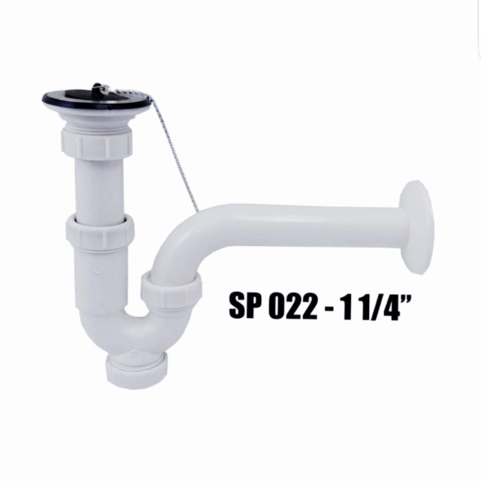 Terlaris Sifon Wastafel Pvc / Sifon Botol / Sifon Leher Angsa