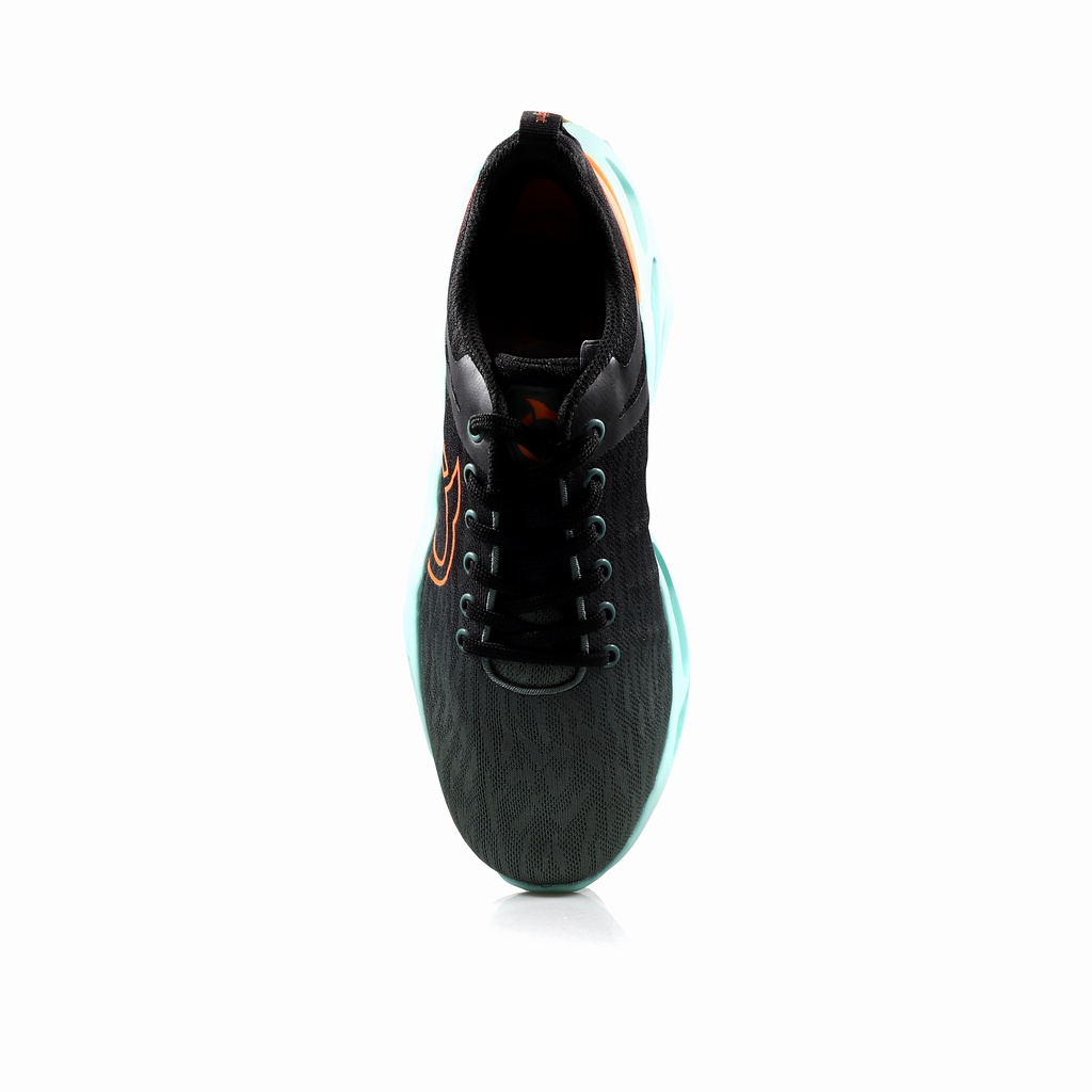 SEPATU SNEAKERS RUNNING ORTUSEIGHT REACTOR- Black Dark  Green (% ORIGINAL)