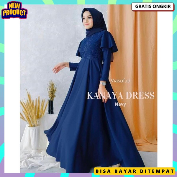 Pakean Dres Simpel Elegan Baj Gamis Lengan Pnjng Murah Buju Gam Maxi Dress Pakaian Wanita Jubah Juba