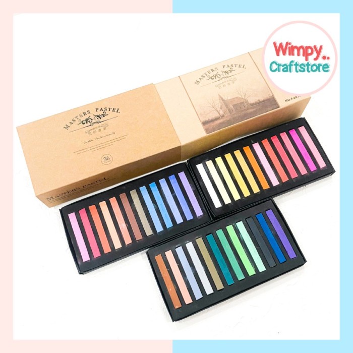 

Soft Pastel Chalk Pastel Cat Lukis Pewarna Resin Clay Craft Painting