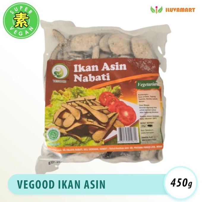 

Vegood Ikan Asin Potong Nabati Vegetarian 450 gr / Sliced Salted Fish TERLARIS