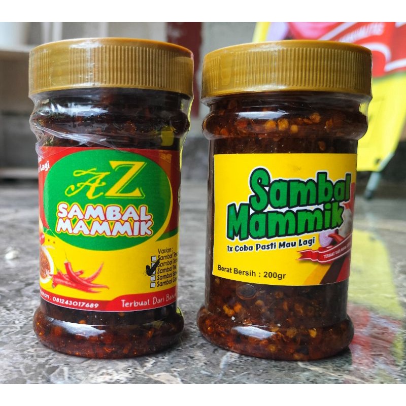 

SAMBAL MAMMIK , hadir untuk memanjakan para pencinta kuliner tanah air.