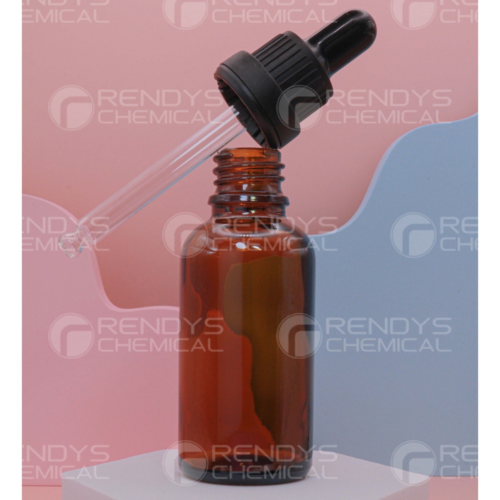 Botol Pipet Kaca Amber 30mL - Glass Bottle Pipette 30 mL - Coklat