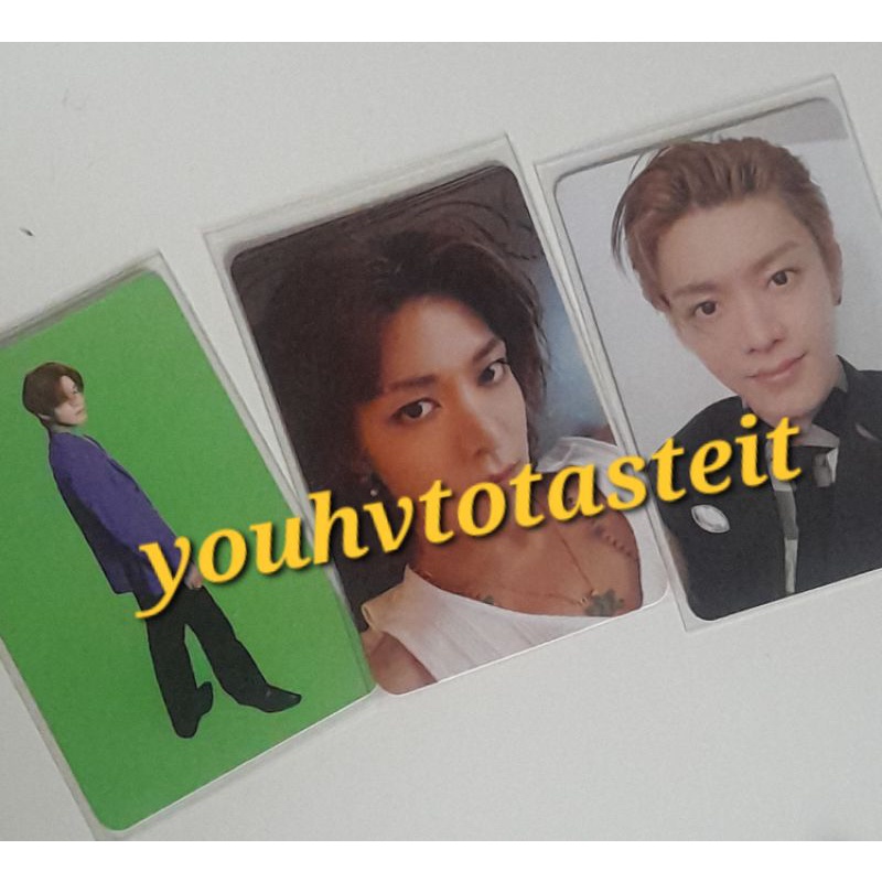 Photocard PC Yuta 2 baddies favorite sticker AR