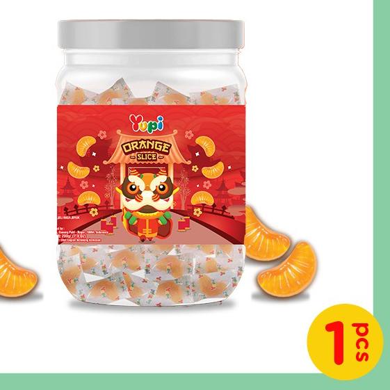 

☇ Yupi Orange Slice Jar 200 Gr ➷