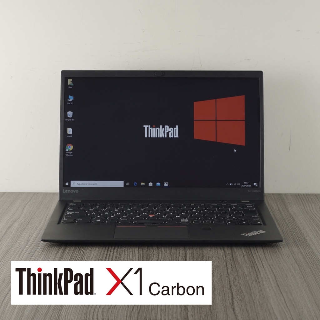 Lenovo Thinkpad X1 Carbon 5TH/Core i5 Gen7/Laptop Super Ringan