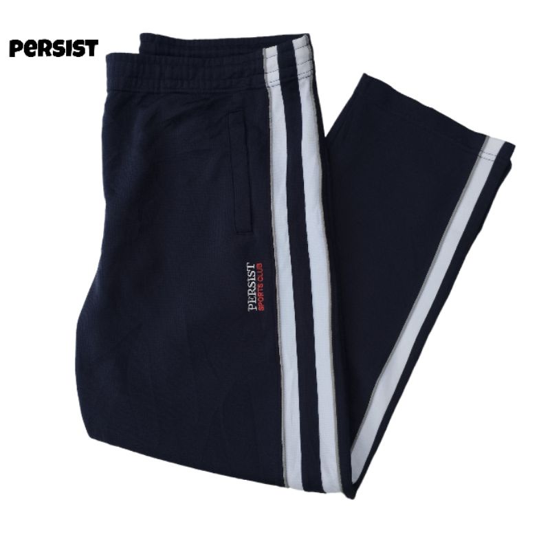 Celana Trackpants Jogger Training Pria Wanita Persist Second Original Thrift Branded Preloved