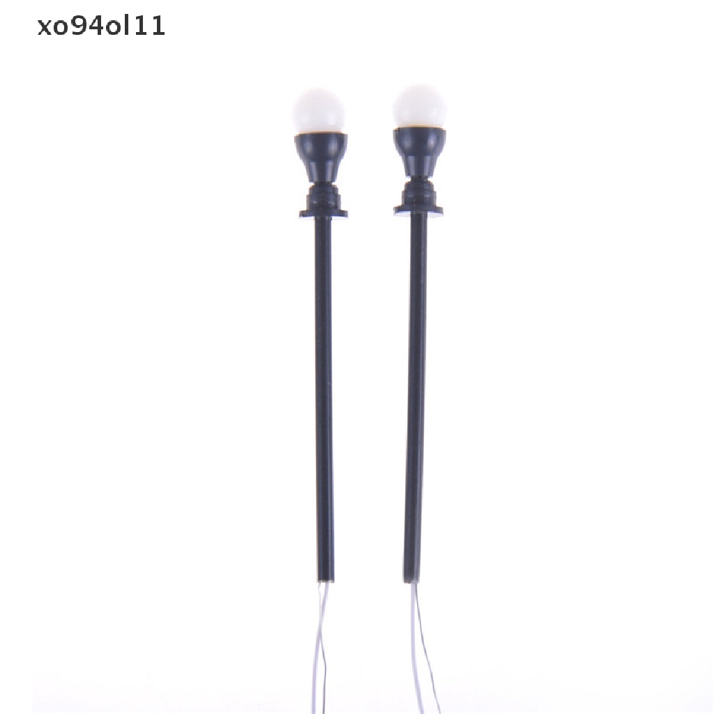 Xo 10pcs 1.100lampu Model Kepala Tunggal Lampu Taman Dengan Kabel Dan Bohlam Mainan OL