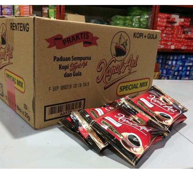 

✩ Kartonan / Kopi Kapal Api Special Mix 1 Dus Isi 120 Sachet / KARTON ➢