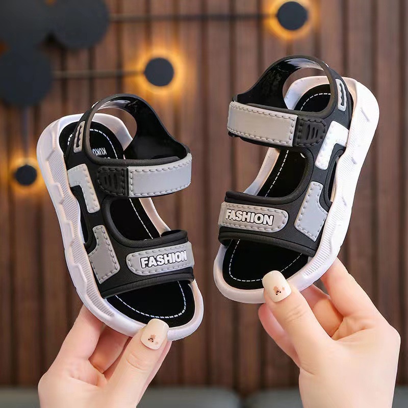 PROMO 12.12 PUNCAK Okaybaby B185 Sandal Gunung Anak Laki-laki Perempuan Import Termurah Kekinian Sendal Casual