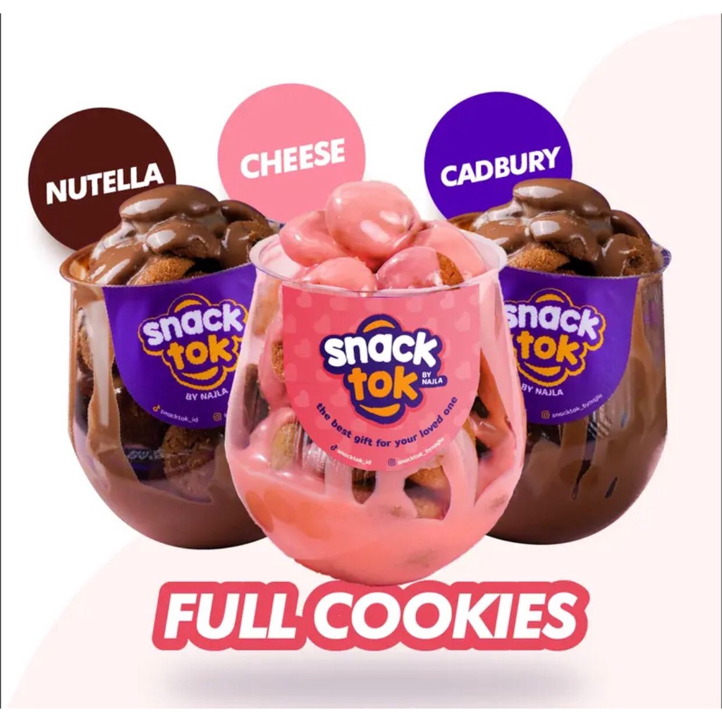 Bittersweet by Najla - Snacktok Cookies (READY STOCK)