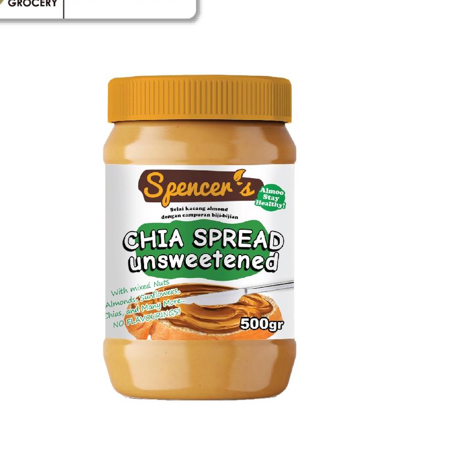 

✧ Spencer's - Chia Spread Original Unsweetened (500g) ◄
