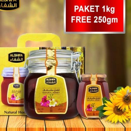 

Diskon ⭐ Madu Al shifa promo Alshifa 1kg free 250gr