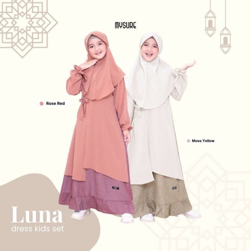 GAMIS ANAK LUNA DRESS BY MYSURE