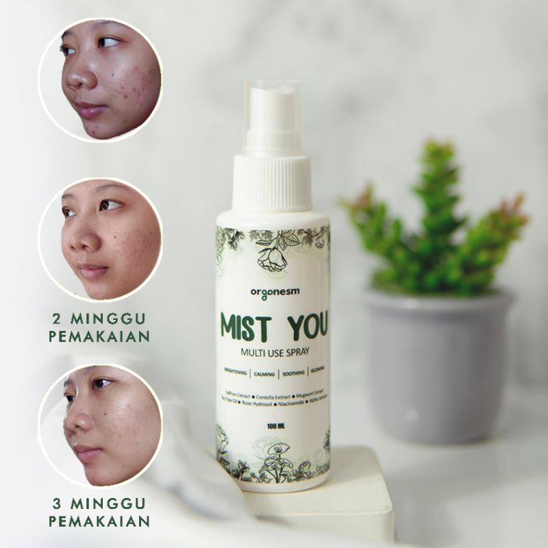 BPOM Mist You Multi Use Face Spray by Organesm Face Mist