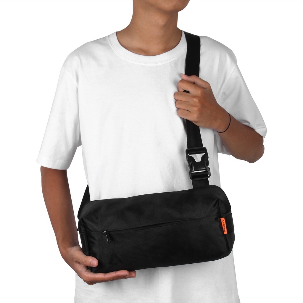 ANT PROJECT - Tas Sling Bag PHARREL Smart Function - Tas Selempang Pria