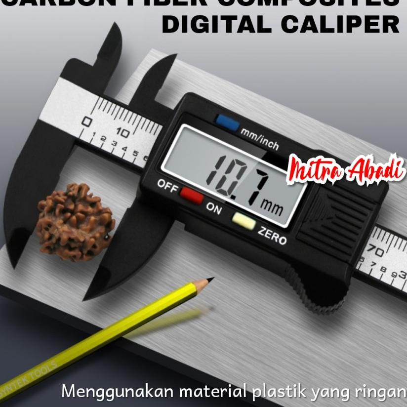 

Bisa Cod - Jangka Sorong / Carbon Fiber Composites Digital Sigmat Caliper Trend !