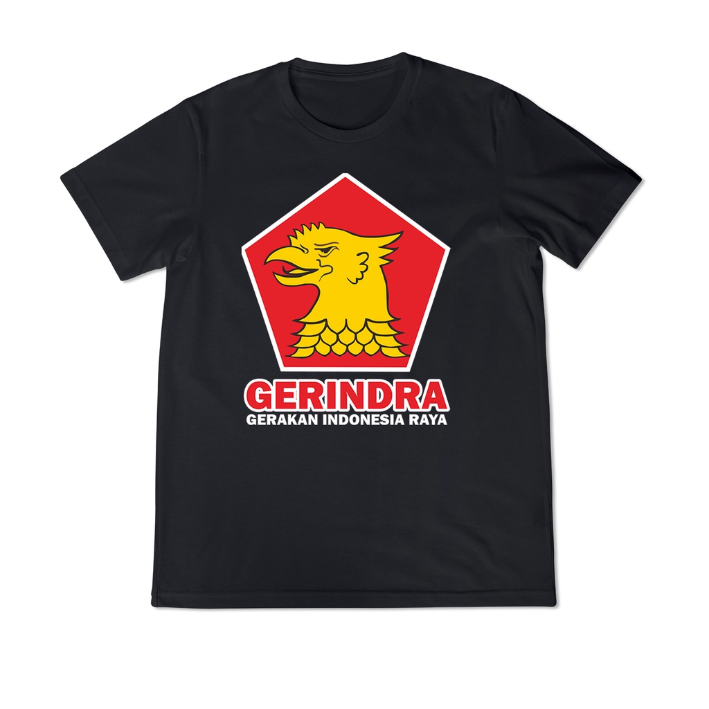 Utamamedia - Kaos Partai Gerindra Gerakan Indonesia Raya