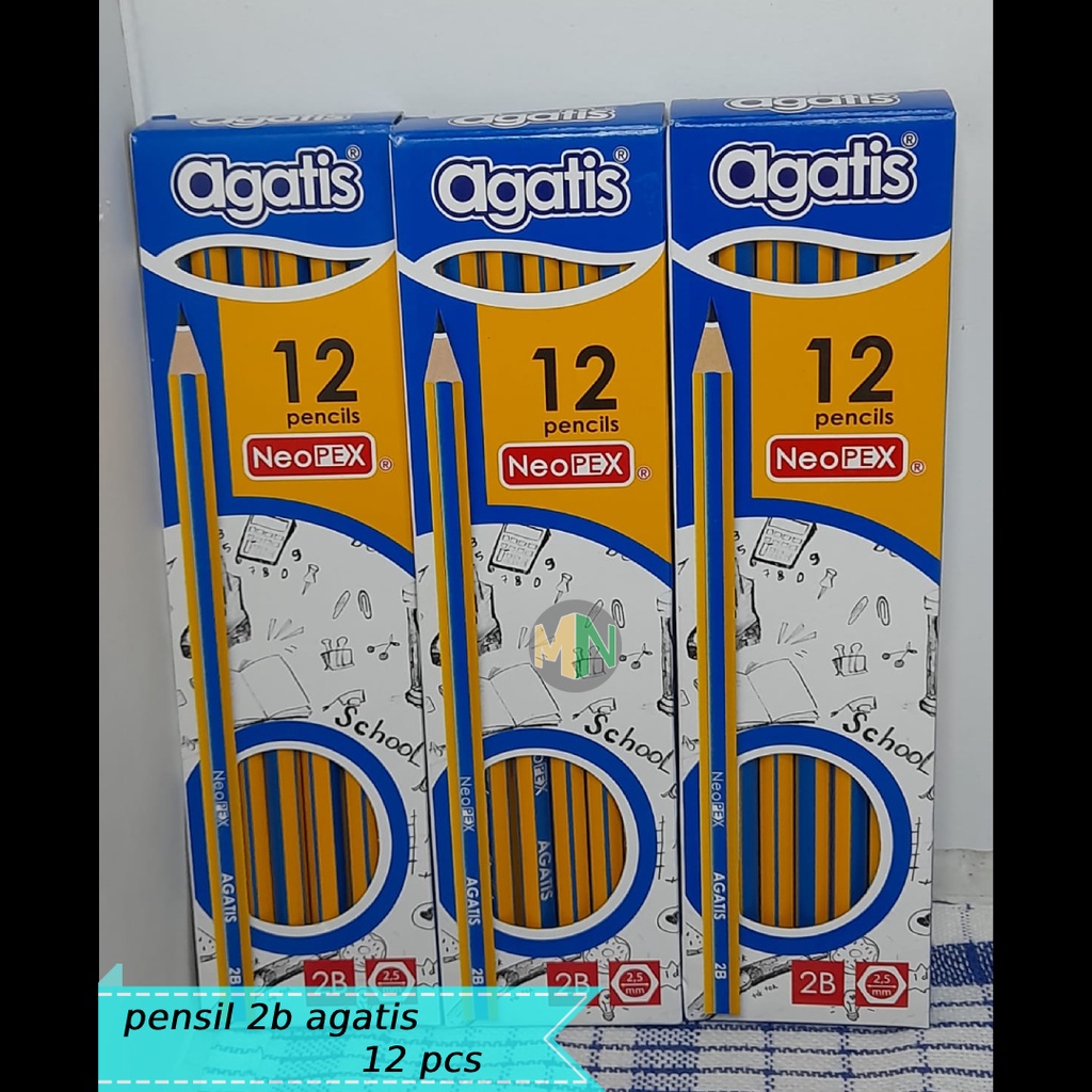 

pensil 2b agatis / pensil kayu