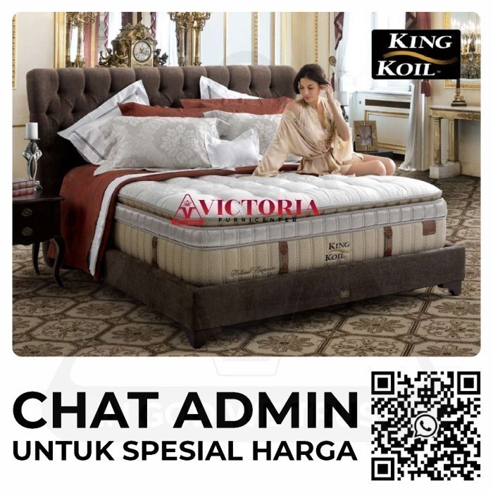 King Koil Natural Response 200 X 200 200X200 Matras Only Spring Bed