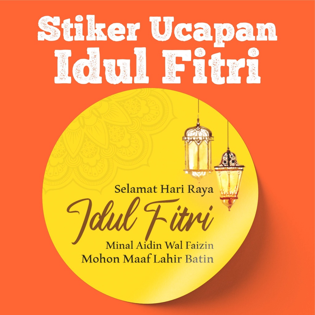 

STICKER LEBARAN / STICKER BULAT/ STICKER IDUL FITRI HAMPERS