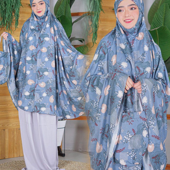 

Parsel Ramadan Mukena Telekung Dewasa Alila Free Tas Sajadah & Masker