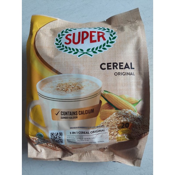 

✨NEW✨ -Super INSTANT CEREAL isi 20 Sachet- 1.1.23