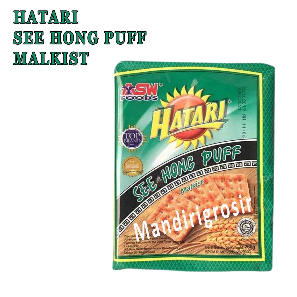 HATARI * SEE HONG PUFF MALKIST  *245g