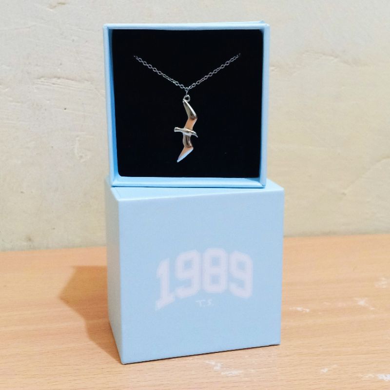 Taylor Swift 1989 Seagull Necklace Official Merch Merchandise Kalung Original Album Vinyl CD Old Tay