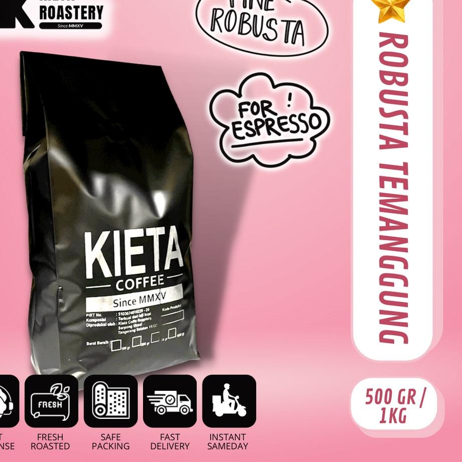 

➮ Biji Kopi Espresso Robusta Temanggung untuk Kopi Susu 1kg ✶