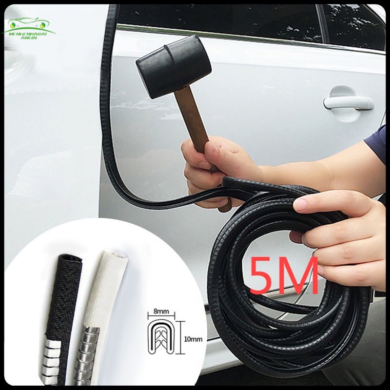 Karet Lis List Pengaman Pelindung Pintu Mobil 5m Door Guard Peredam