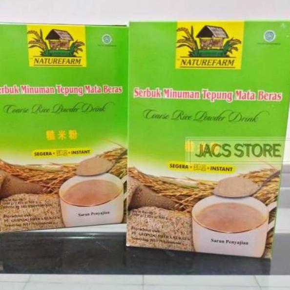 

Free Ongkir/ TEPUNG MATA BERAS NATUREFARM CRP DRINK - ORIGINAL (1 KG)