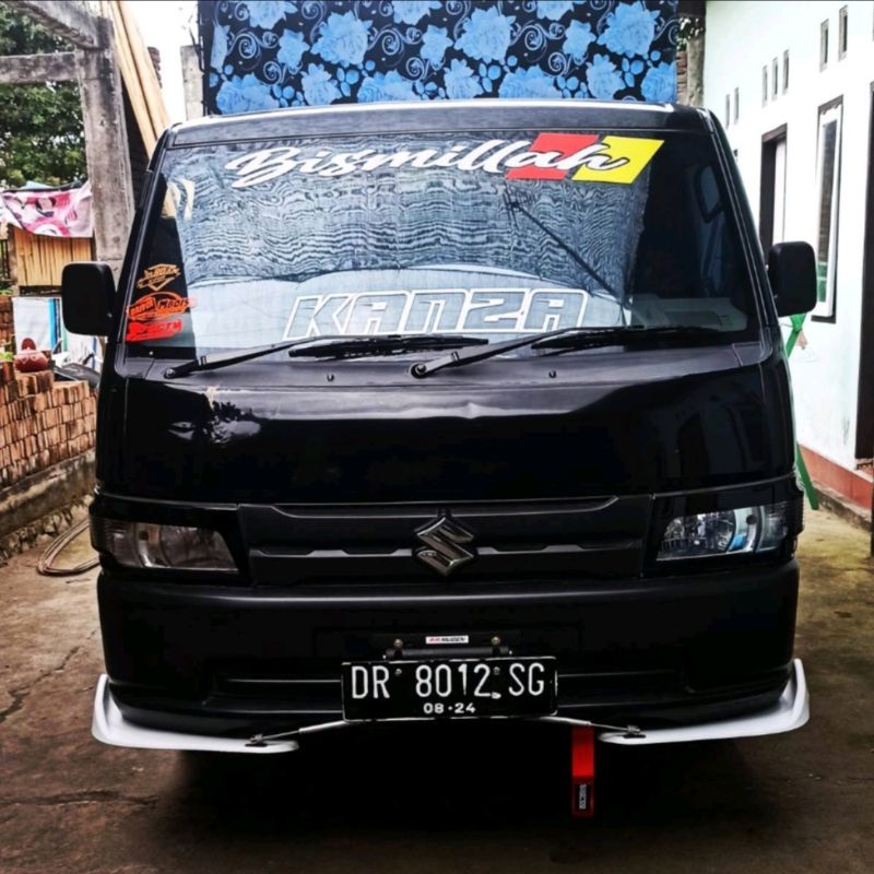 Full Variasi Winglet Warna Lips Variasi Bemper Mobil Elf Truk/Engkel Bus Universal Diffuser