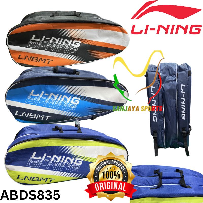 TAS LINING BADMINTON BULUTANGKIS LINING ABDS835 ABDS 835 ORIGINAL