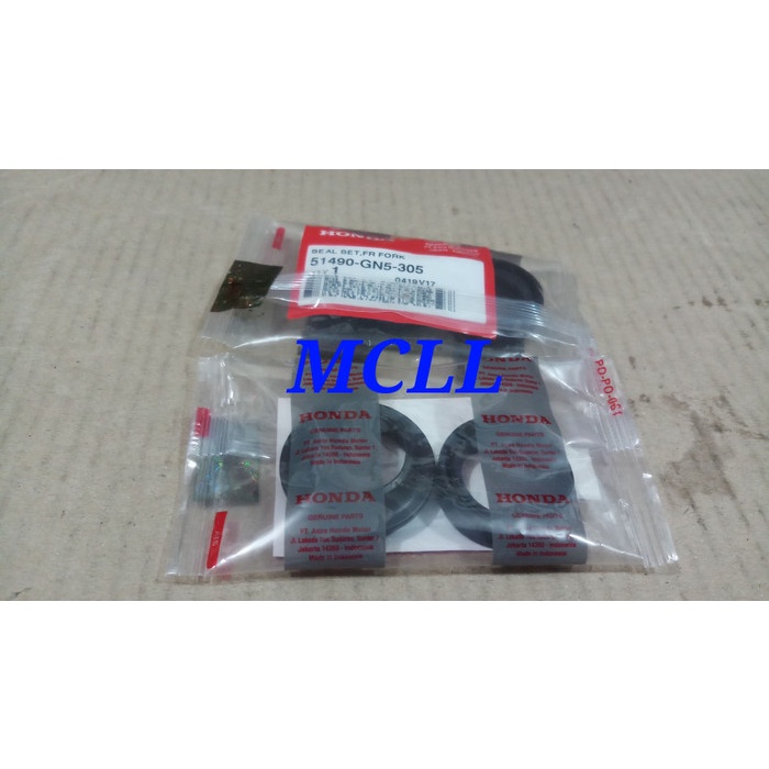 Seal Shock Depan Grand/All Type Original Ahm 51490-Gn5-305 Kode 120