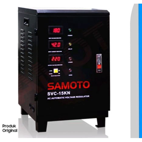 Stabilizer SAMOTO 15KVA Digital Display samoto 15000va stavolt 15kva stavolt 15000va samoto 1P SINGLE PHASE SAMOTO 15KVA