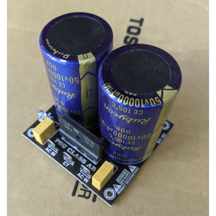 psu 2elco rubycon 50v10000uf