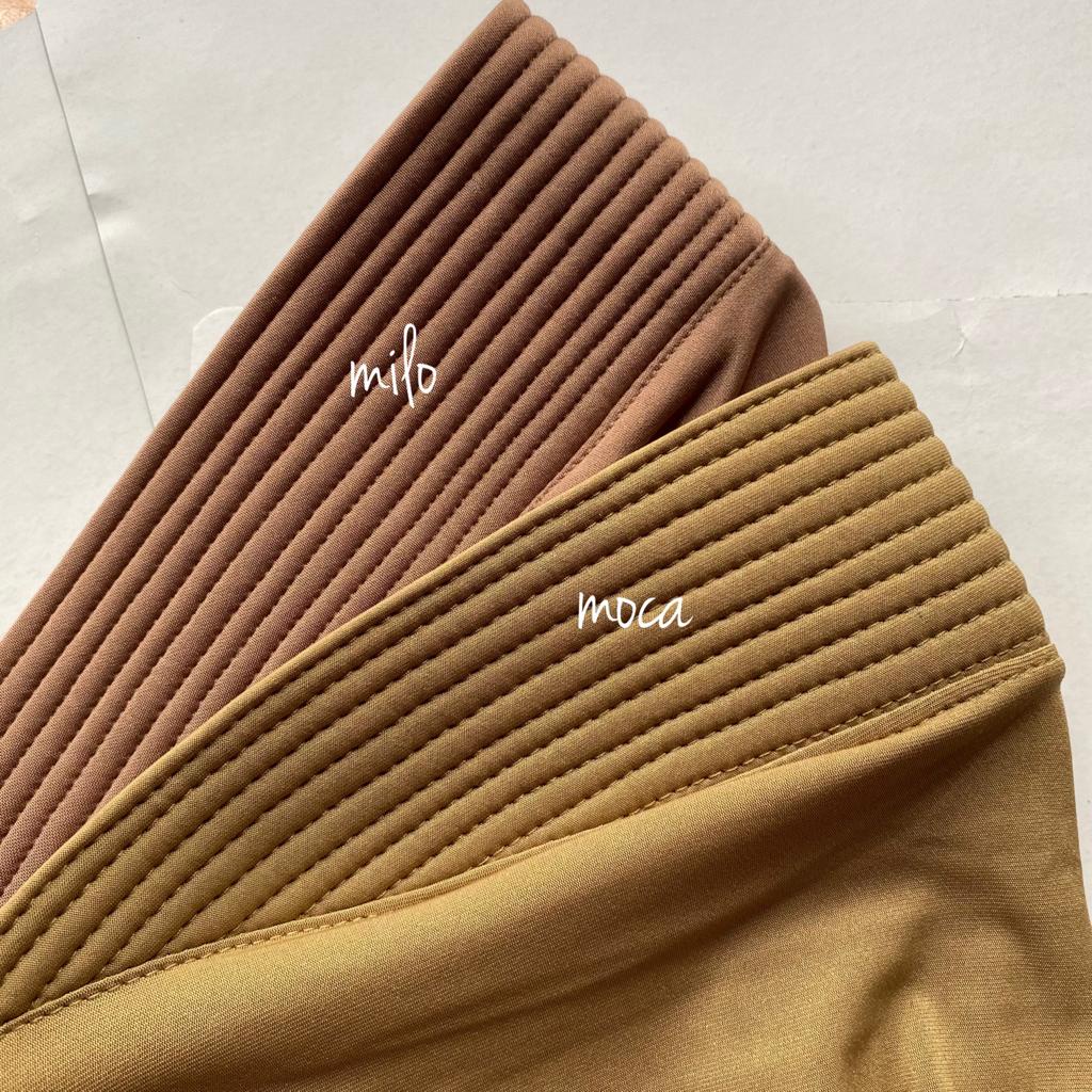 Bergo Hamidah Jersey | Bergo Hamidah Menutup Dada | Jilbab Instan Jersey Premium