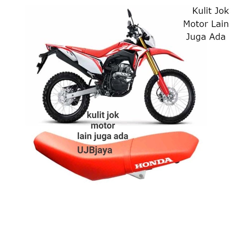 Sarung Jok Motor CRF 150 BAHAN ORI Kulit Jok Motor CRF 150 K7