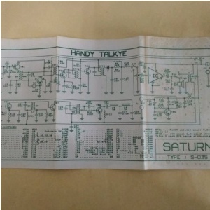 PCB Handy Talky 27MHz S-035