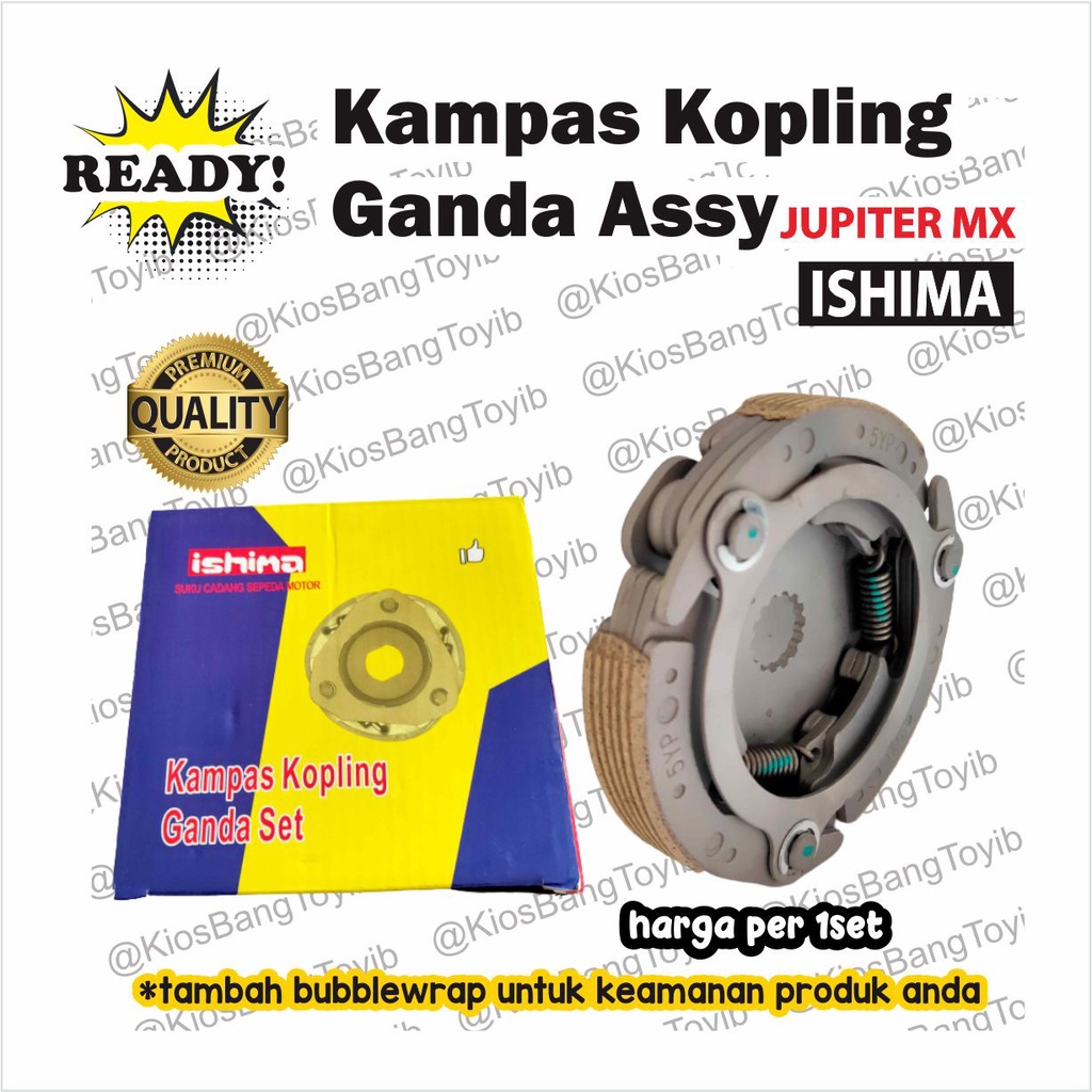 Kampas Kopling Ganda Assy Yamaha Jupiter MX (-ISHIMA-)