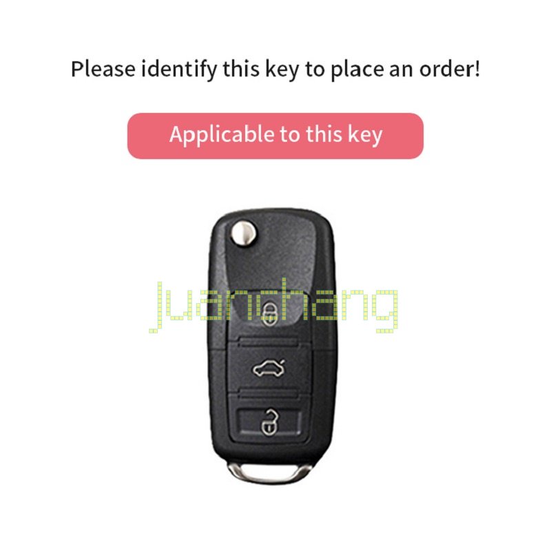 Case Kunci Mobil Cover Untuk Volkswagen VW Golf Bora Jetta Polo Golf Passat B8 Untuk Skoda Octavia A5 A7 Fabia Kursi Ibiza Leon car key shell keychain Aksesoris