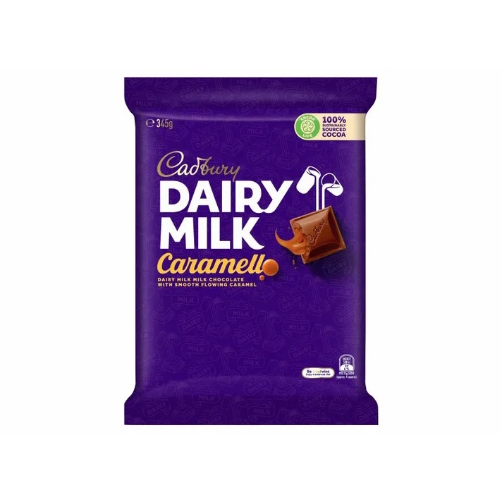 

Cadbury Dairy Milk Caramello 345gr Cokelat