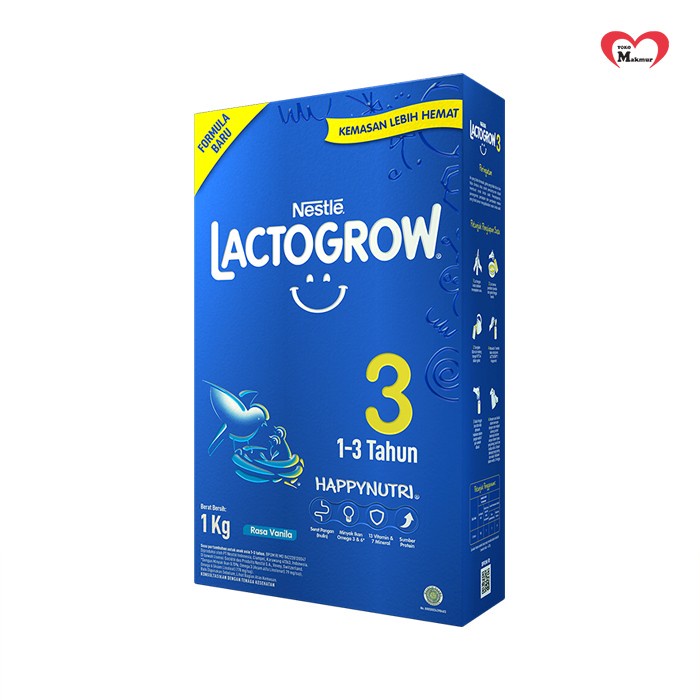 

[ COD ] LACTOGROW 3 1KG VA/MADU // TOKO MAKMUR PACUAN KUDA - MADU