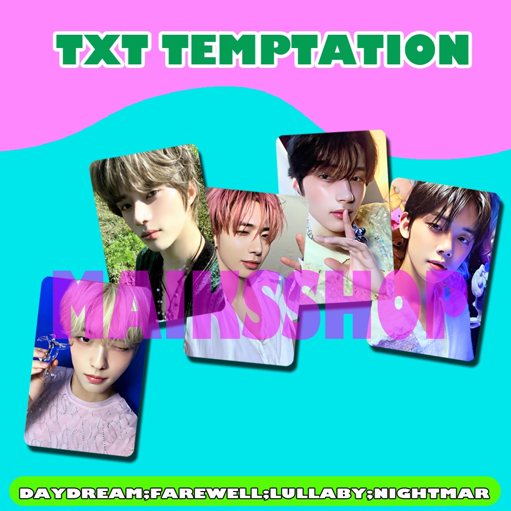 TXT Temptation Photocard Kpop